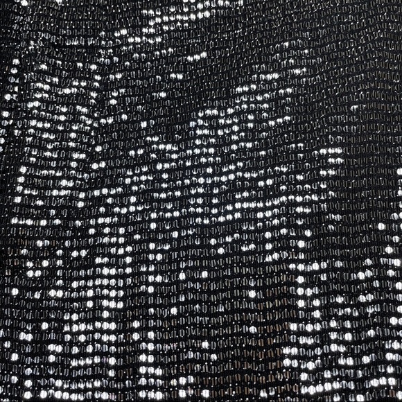 Free People Black Silver Sequin Shine On Pants - 4 - Picture 8 of 10